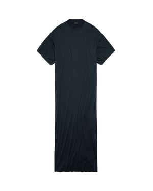 Balenciaga Cocoon Maxikleid - Blau