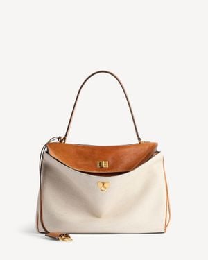 Balenciaga Rodeo Handbag Medium - White