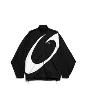 Balenciaga Loop Sports Icon Tracksuit Jacke - Schwarz