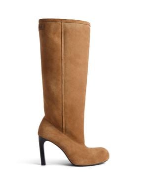 Balenciaga Neutrals Boots - Brown