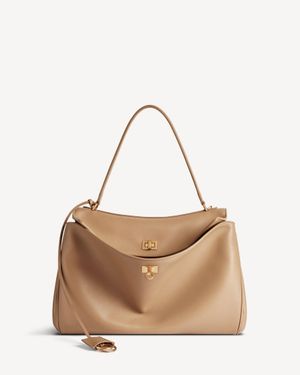 Balenciaga Rodeo Handbag Medium - Brown