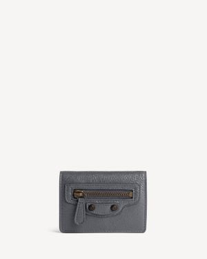 Balenciaga Le City Mini Wallet - Grey