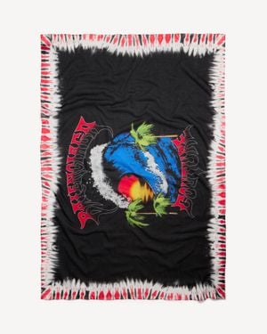 Balenciaga Extreme Tie Dye Pareo - Black
