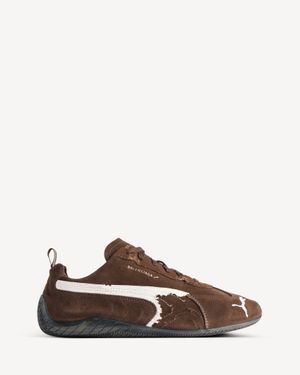 Balenciaga Speedcat Suede - Brown