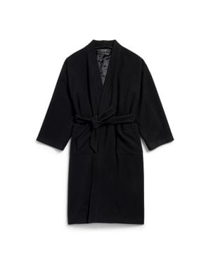 Balenciaga Bathrobe Coat - Black