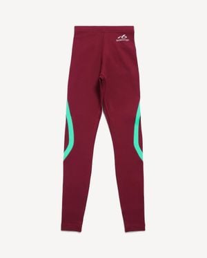 Balenciaga Techwear Leggings - Red