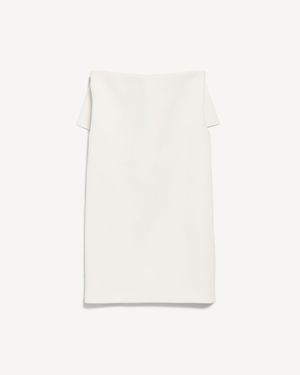 Balenciaga Vareuse Dress - White