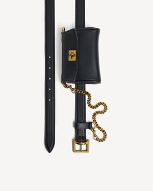 Balenciaga Rodeo Belt With Pouch - Black