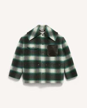 Balenciaga Workwear Cocoon Outerwear - Green