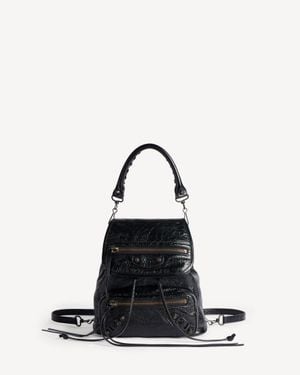 Balenciaga Le City Backpack Mini - Black
