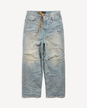 Balenciaga Baggy Trousers - Blue