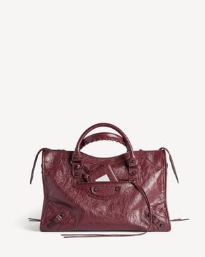 Balenciaga Borsa Le City Media - Viola