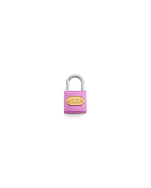 Balenciaga Charm/Keychain Bb Padlock - Pink
