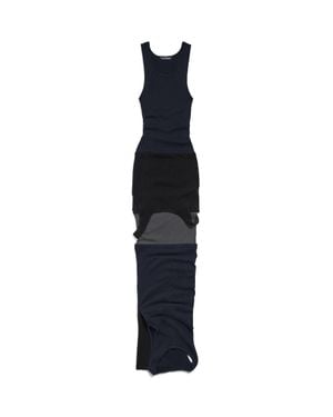 Balenciaga Upside Down Kleid - Schwarz