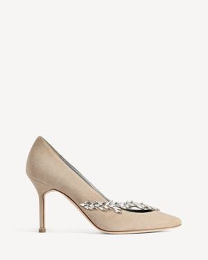 Balenciaga Manolo Blahnik Pump - Metallic