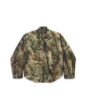 Balenciaga Hemdjacke - Grün