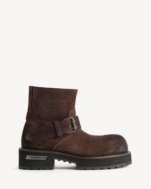 Balenciaga Venom Mini Bootie - Brown