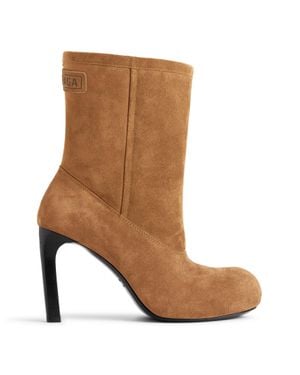 Balenciaga Fargo Bootie - Brown