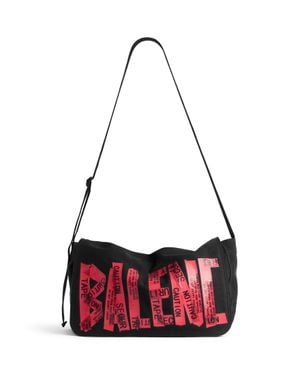 Balenciaga Tape Type Flap Messenger Bag Small - Red