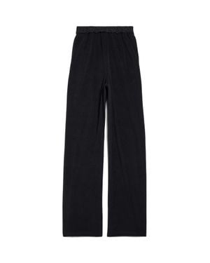 Balenciaga Lace Pyjama Trousers - Black