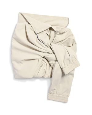 Balenciaga Knotted Tracksuit Skirt - Natural