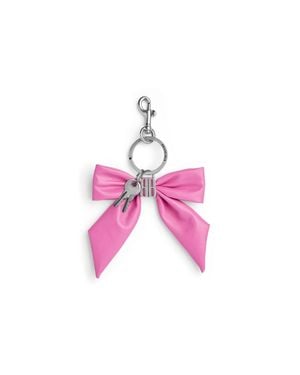 Balenciaga Clémence Schleifen-Charm/Schlüsselring - Pink
