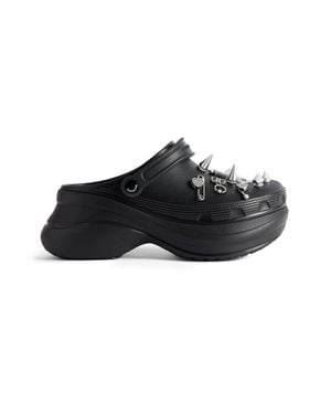 Balenciaga Sabot Crocs Jibbitz - Nero