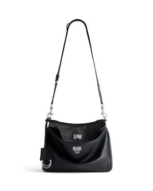 Balenciaga Bolso Messenger Rodeo Pequeño - Negro