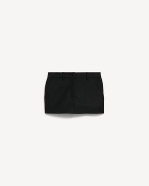 Balenciaga Mini Tailored Skort - Black