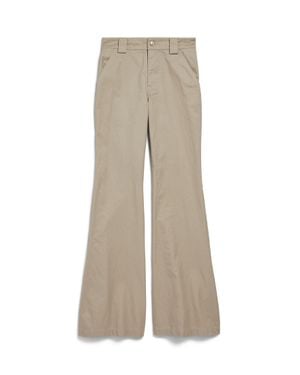 Balenciaga Ausgestellte Hose - Natur