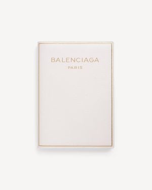 Balenciaga Fragrance Notebook A5 With Cover - White