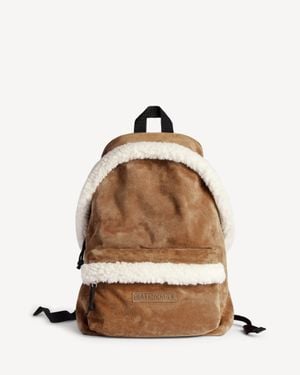 Balenciaga Explorer Rucksack - Braun
