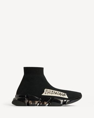 Balenciaga Speed 2.0 Recycled Knit Trainer - Black