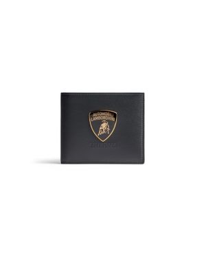 Balenciaga Automobili Lamborghini Quadratische Falt-Brieftasche - Schwarz