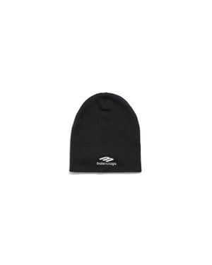 Balenciaga Gorro Ski 3B Sports Icon - Negro