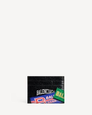 Balenciaga Cash Card Holder - Black