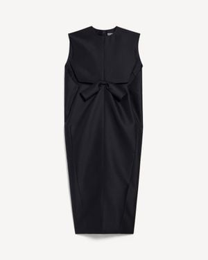 Balenciaga Cocoon Dress - Blue