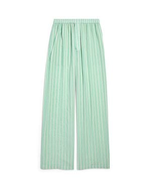 Balenciaga Large Pyjama Trousers - Green