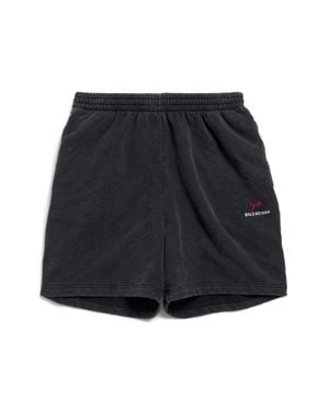 Balenciaga Puma Shorts - Schwarz