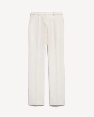 Balenciaga Slim Tailored Trousers - White