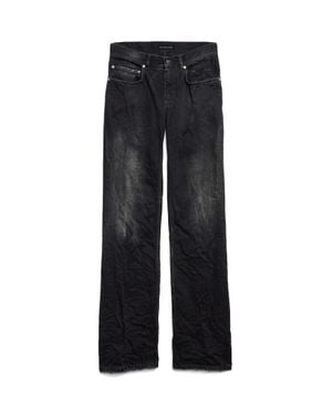 Balenciaga Wide Leg Pants - Black