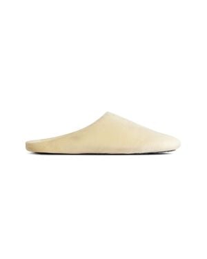 Balenciaga Château Flat Mule - White