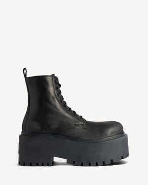 Balenciaga Leather Shoes - Black