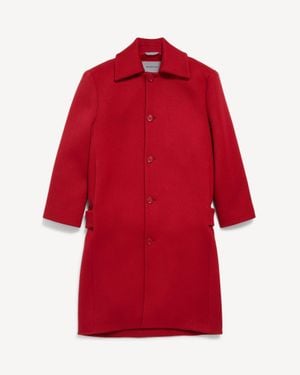 Balenciaga Double Carcoat - Red