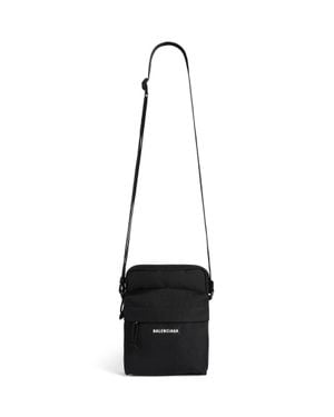 Balenciaga Explorer Crossbody Pouch - Black