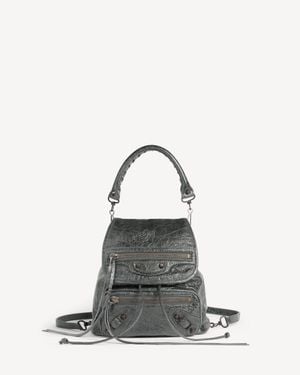 Balenciaga Le City Rucksack Mini - Grau