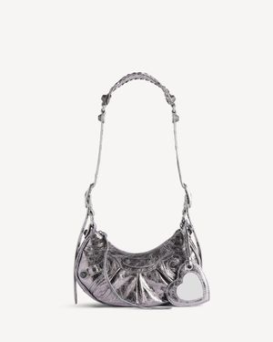 Balenciaga Le Cagole Shoulder Bag Xs - White