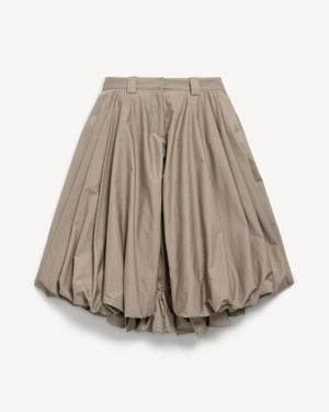 Balenciaga Balloon Shorts - Brown