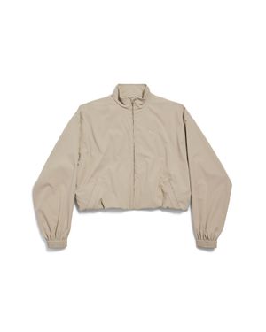 Balenciaga Folded Tracksuit Jacket - Natural