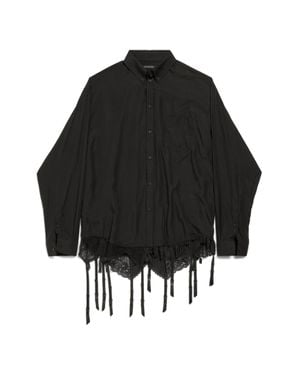 Balenciaga Camicia Lingerie - Nero